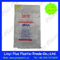 plastic laminated pp woven bag with logo packing rice